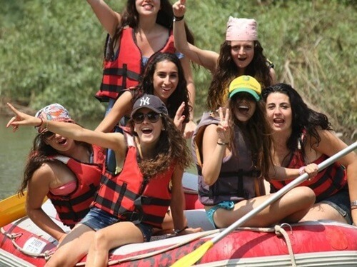 רפטינג נהר הירדן